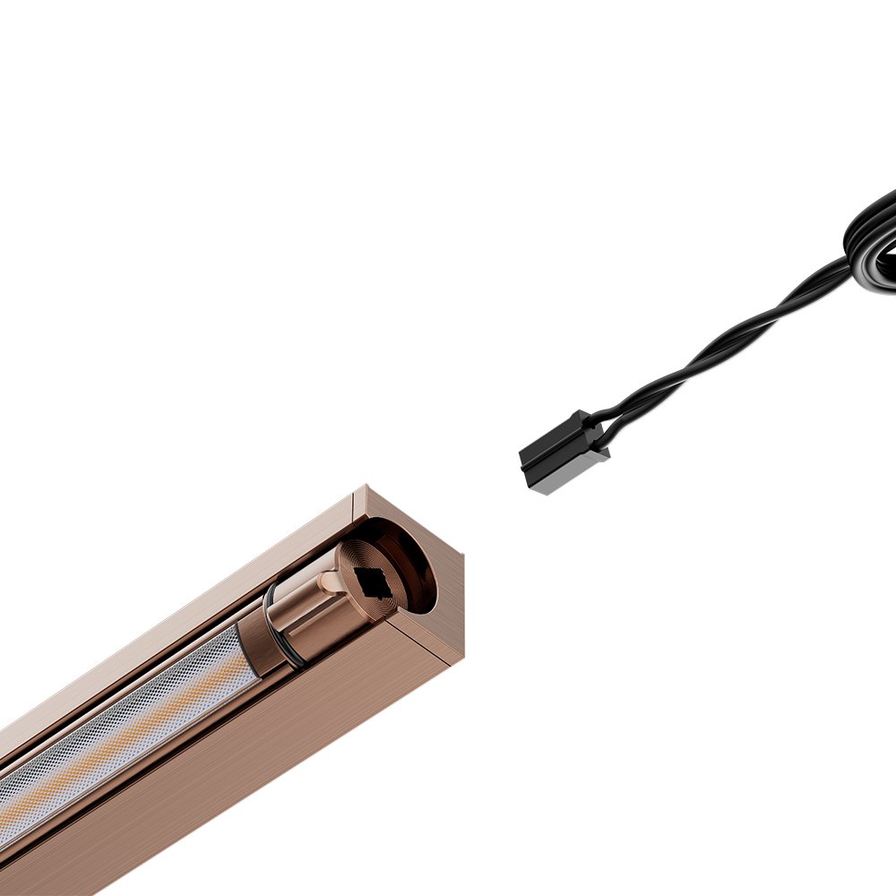 Led Profile for Cabinet Wardrobe Lighting Low Voltage 12v Customized Aluminum Profile