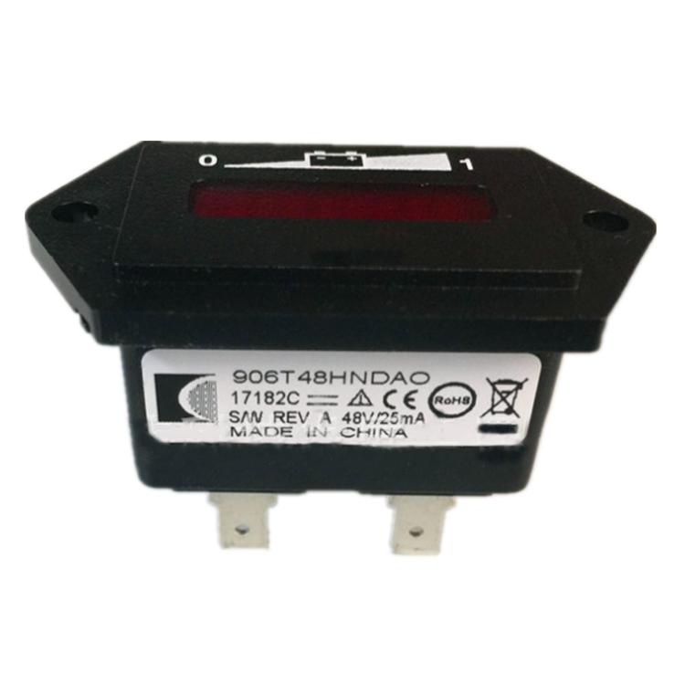 Curtis 906T Electric Led Meter Gauge, for Forklift, Golf Art Clubcar Battery Indicator