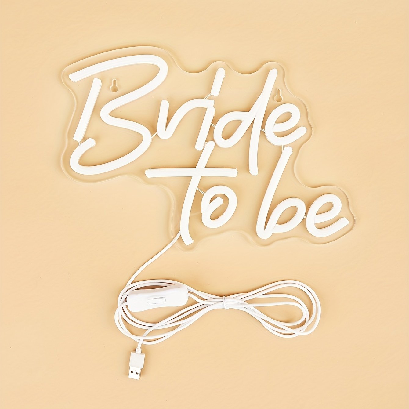 Bride to Be LED Neon Sign USB Powered LED Light Decorative LED Wedding Birthday Party Holiday Man Cave Bar Bedroom Game Room
