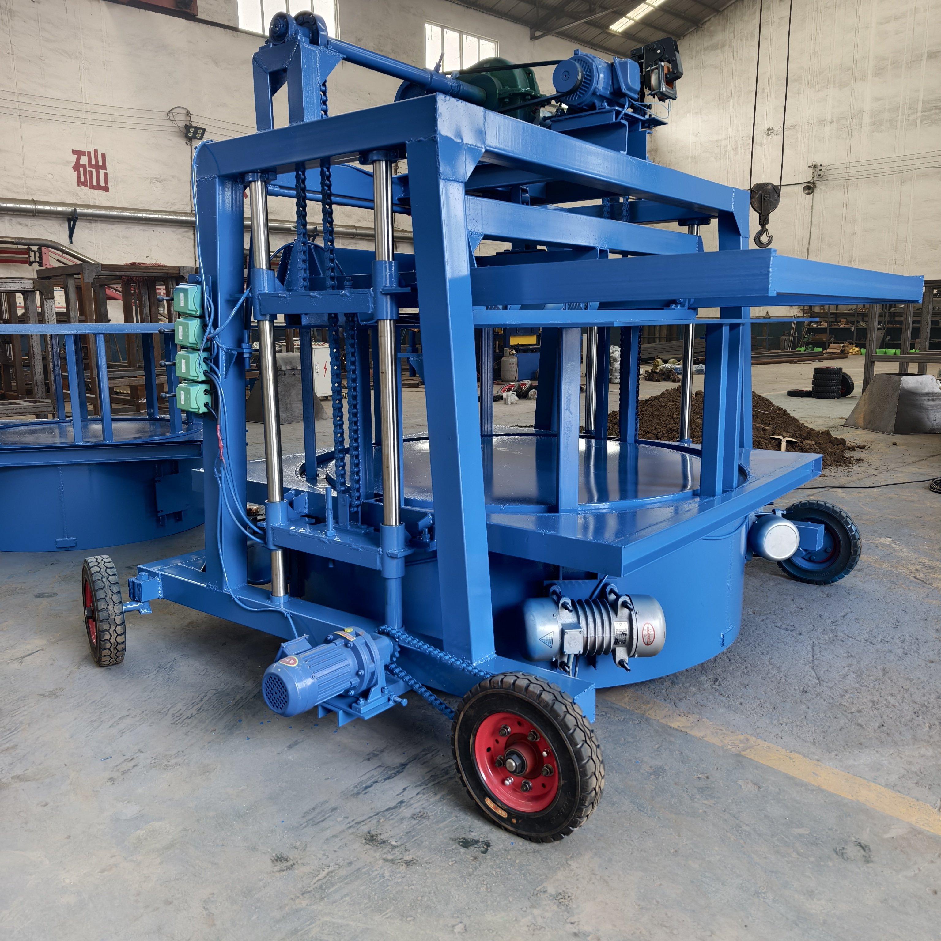 V-shaped U-shaped S-shaped Round Pipe Water Conservancy Project Use Cement Block Machine