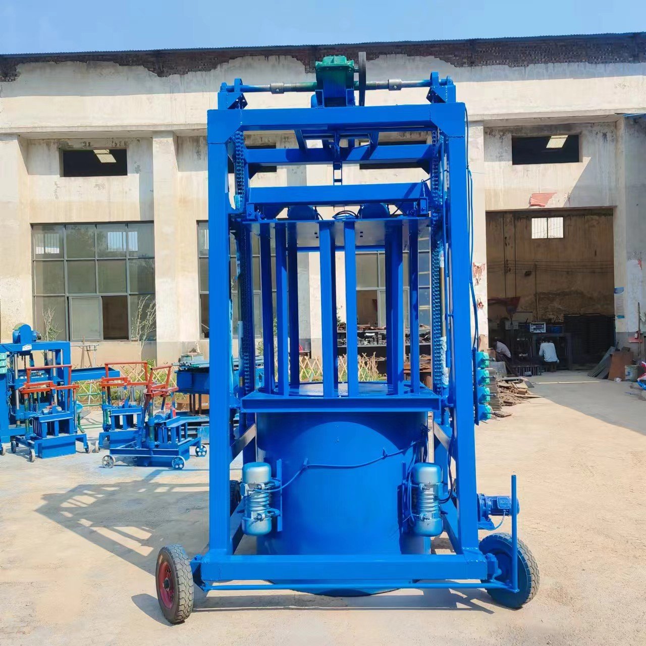 V-shaped U-shaped S-shaped Round Pipe Water Conservancy Project Use Cement Block Machine