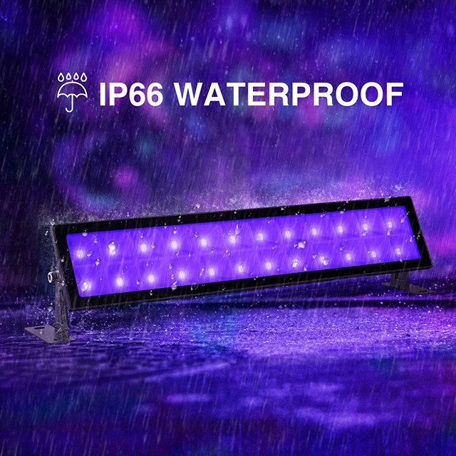 Outdoor LED Wall Washer Lights 80W UV BlackLights 45W LED bar Projection Lighting Party Club Disco Led UV Black Light