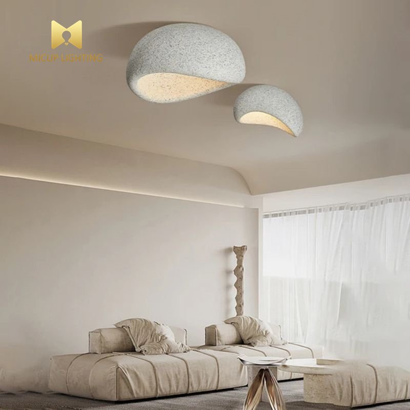 New Atmospheric Nordic Modern Japanese Style Designer Ceiling Lights for Bedroom Lamps Large Living Room
