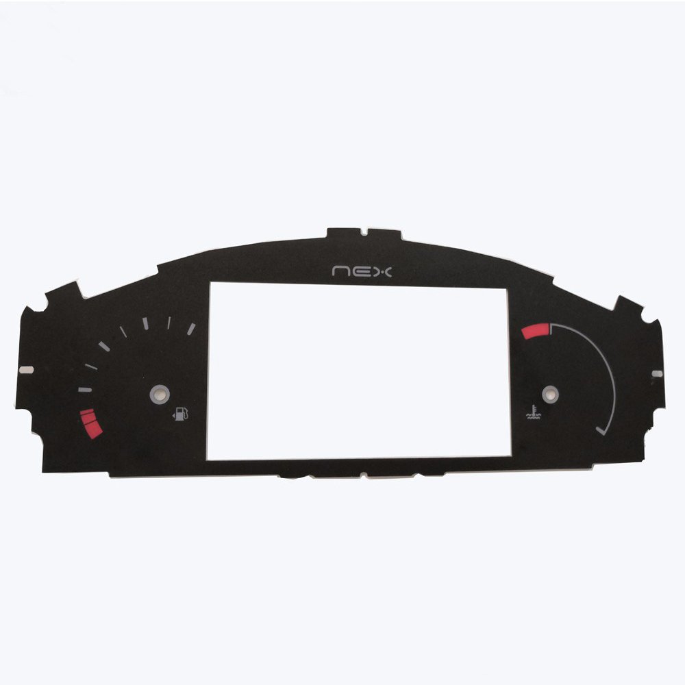 Auto Meter Speedometer Faceplate Overlay MBR Universal Digital Speedometer for Car IP65 01 400*200, Customized Size