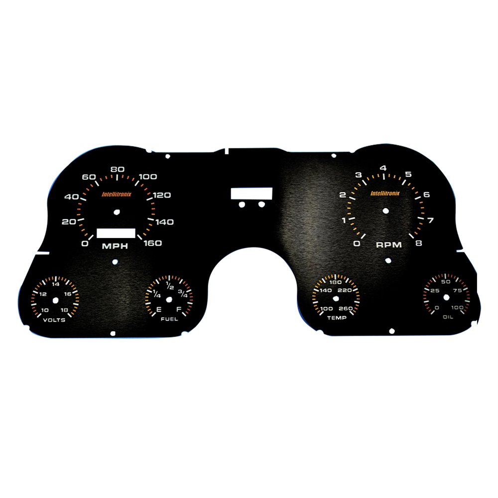 Auto Meter Speedometer Faceplate Overlay MBR Universal Digital Speedometer for Car IP65 01 400*200, Customized Size