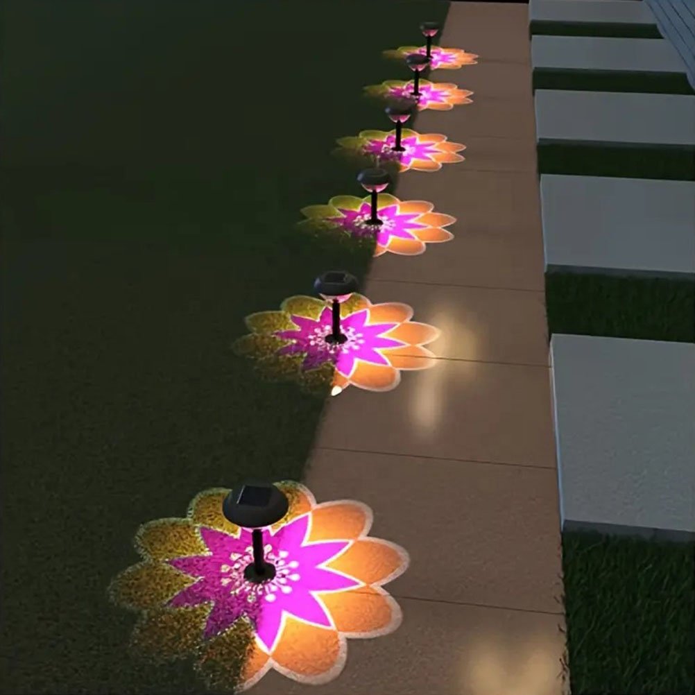 Ground and Wall-mounted Solar Lights Outdoor Garden Waterproof Street Lights Lawn LED Solar Lights Garden
