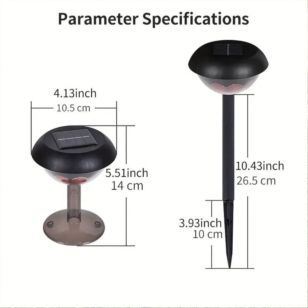 Ground and Wall-mounted Solar Lights Outdoor Garden Waterproof Street Lights Lawn LED Solar Lights Garden