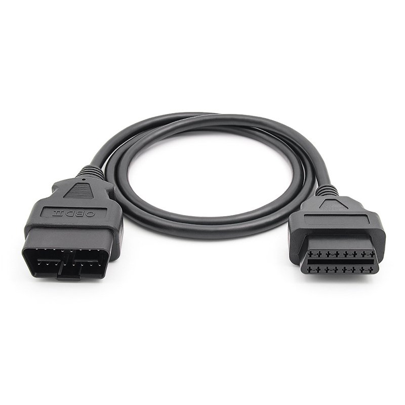 OBD 16PIN Full Needle Full Line 100cm Extension Line 16 Core N 26awg Low Resistance 1 m Long