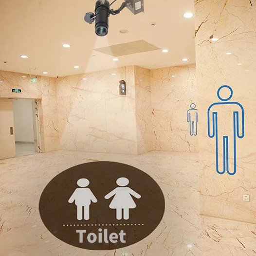 Custom Logo 30w Advertising Gobo Projector Light Customize logo Projector Floor Lamp