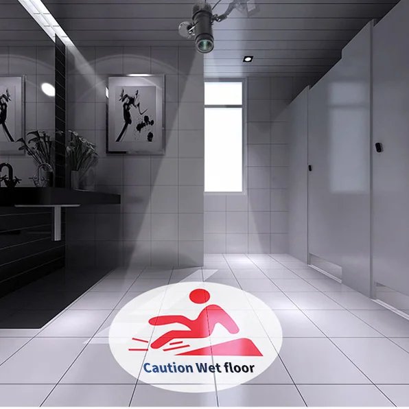 Custom Logo 30w Advertising Gobo Projector Light Customize logo Projector Floor Lamp