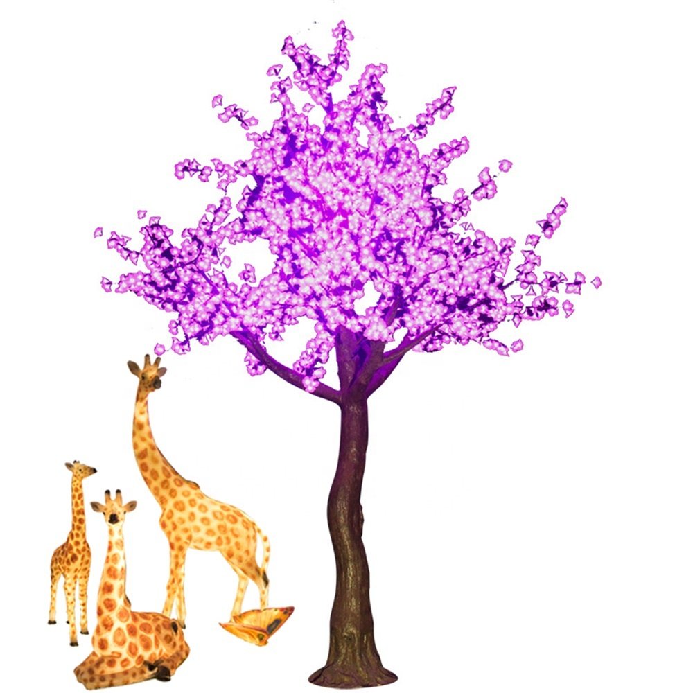 Square Park 3D Modeling Lights Pattern Lights Landscape Decoration IP65 Waterproof Arch Light Giraffe Lamp Deer Lantern