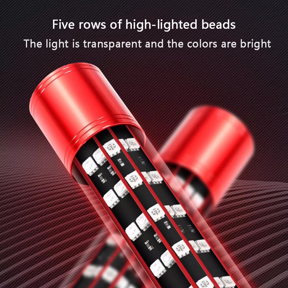 30W LED Dragon Fish Tank Light Five Rows Waterproof IP68 High-Light Three-Color Optional Diving Special Aquarium Brightening
