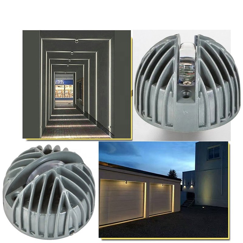 10W LED Outdoor Window Lamp IP65 Waterproof Three Sides Glowing Wall Light White Yellow Light Projector Light for Hotel