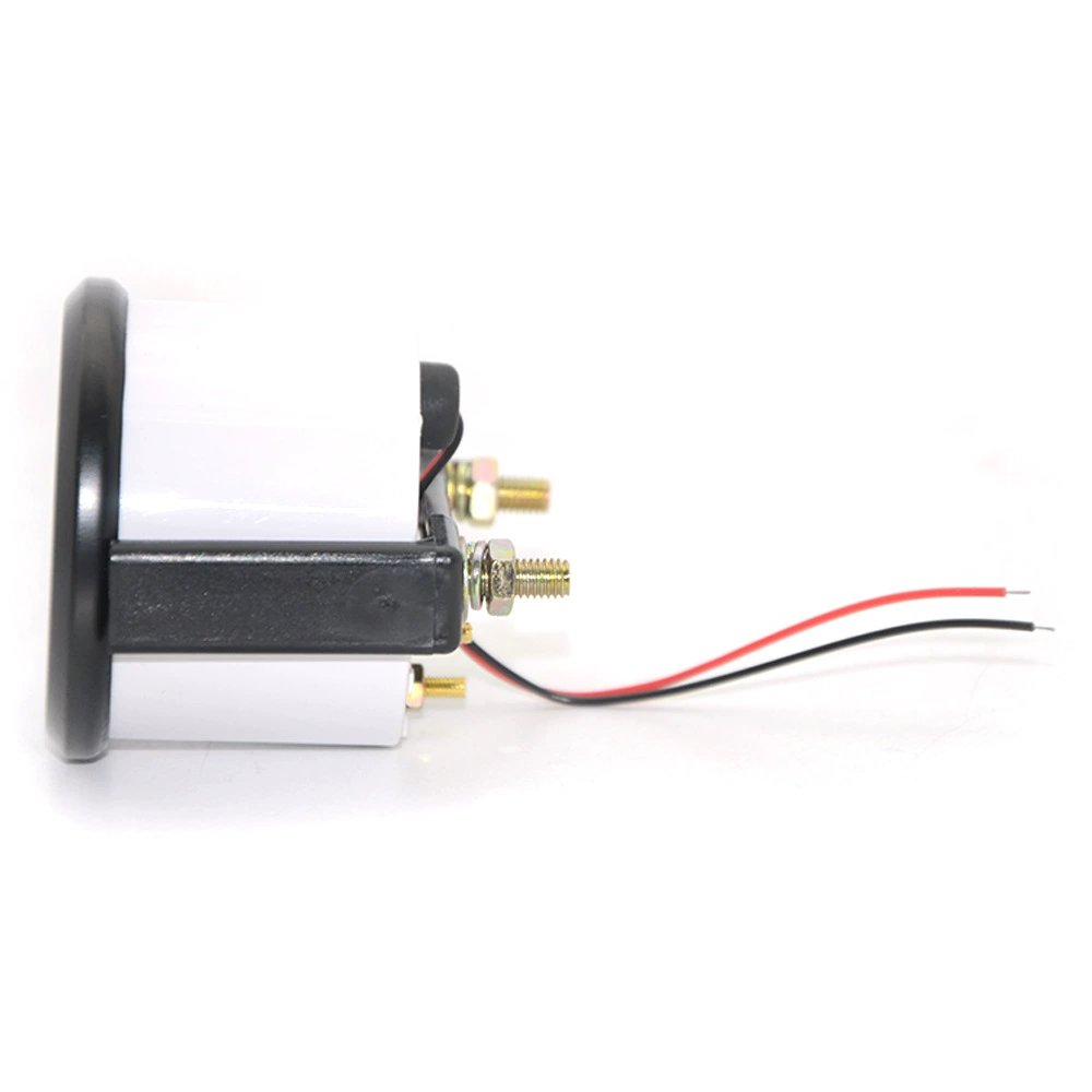 GAUGE 2"52mm Universal 12V Car Auto Oil Level Gauge with Fuel Float White Pointer Car Fuel Flow Meter