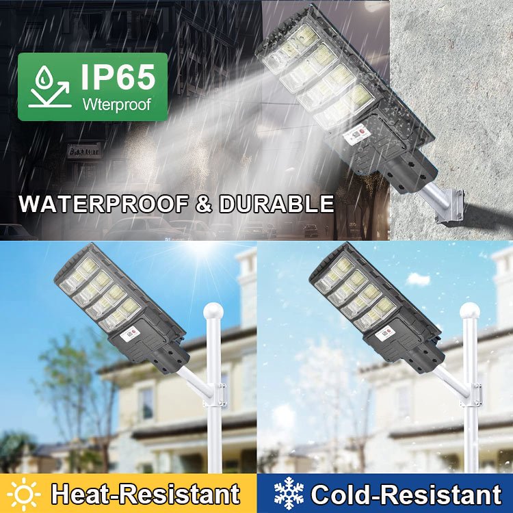 600W 800W 1000W Integrated Solar LED Lamp Refrigerator Light 6000lm All in One Solar Street Light Outdoor Waterproof for Farming