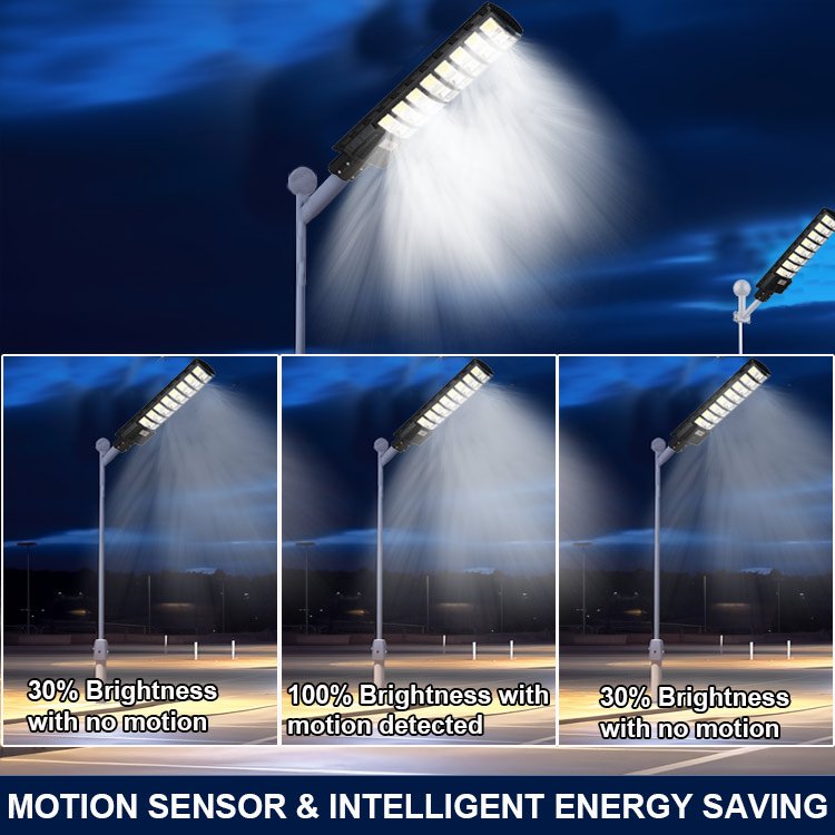 600W 800W 1000W Integrated Solar LED Lamp Refrigerator Light 6000lm All in One Solar Street Light Outdoor Waterproof for Farming