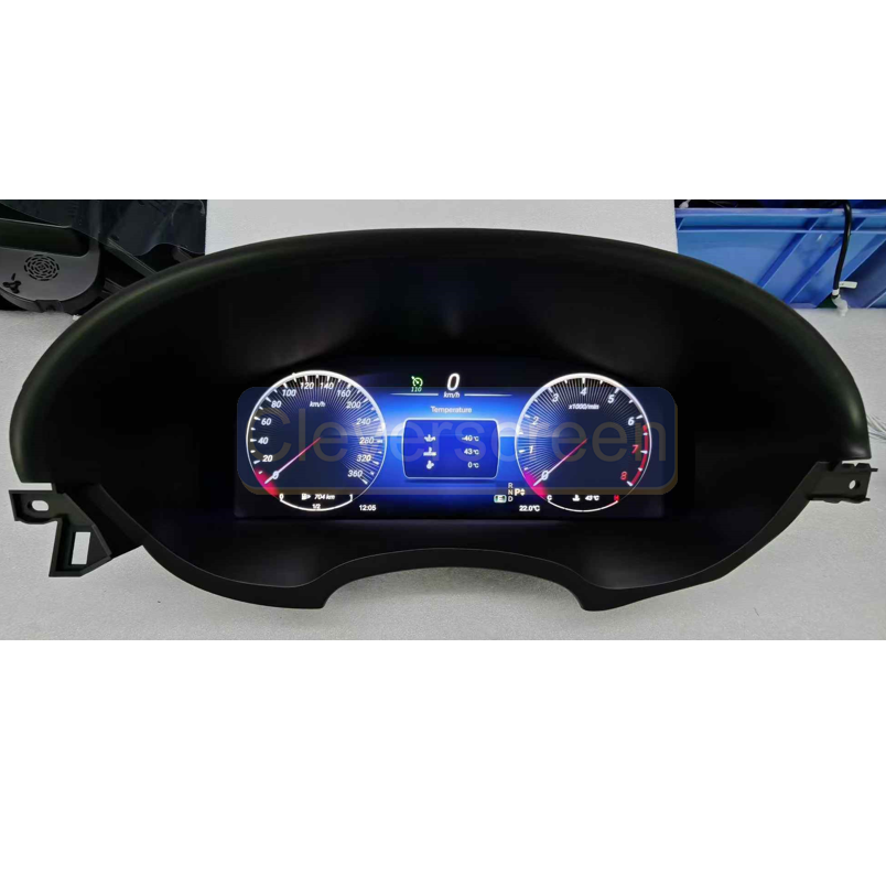 12.3 Inch Car Digital Dashboard Speedometer Display For Mercedes Benz CLS 2012-2017 LCD Instrument Panel Digital