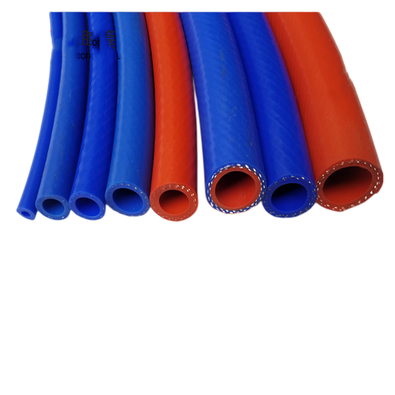 Customized Black Blue Red Automobile Heat Resistant 1 Meter Long Straight Radiator Tube Silicone Hose Pipe