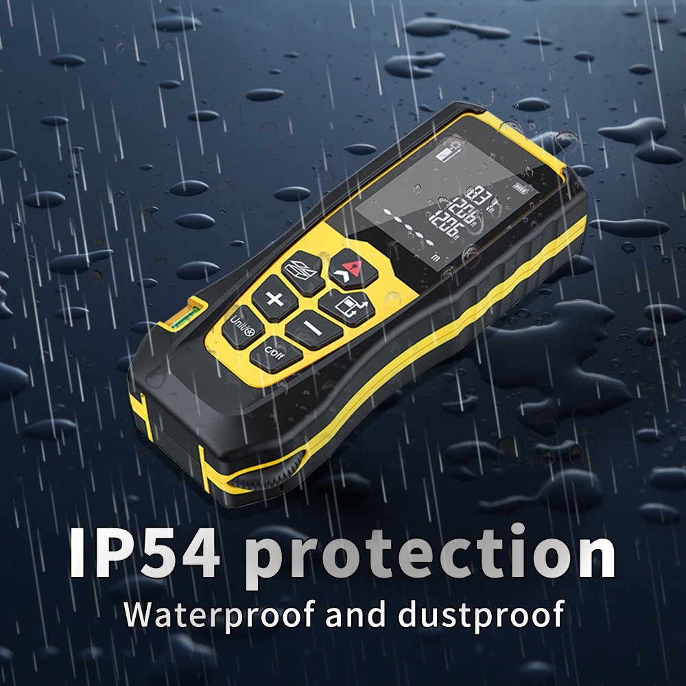 Portable Mini Handheld Laser Rangefinder for Sale Area-volume-Angle Tape Measure Tool Auto Meter