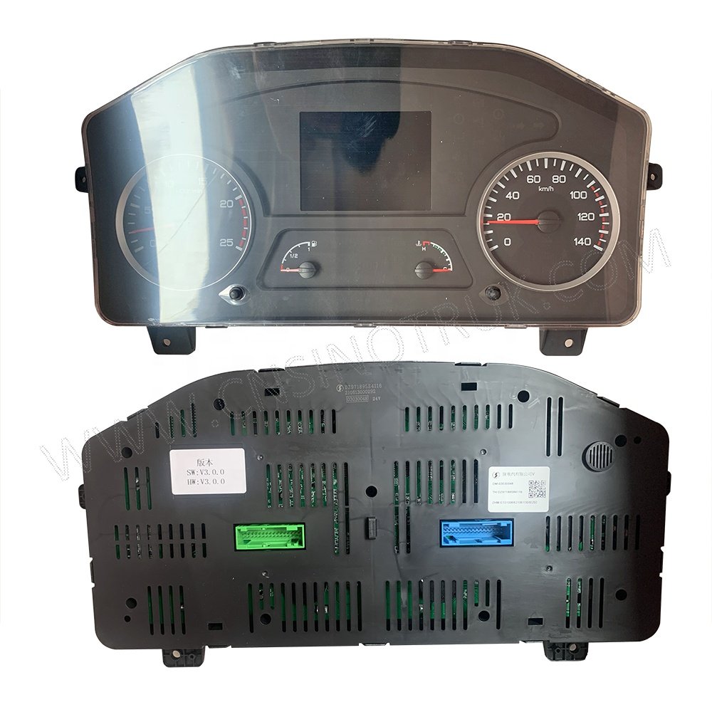 High Quality SHACMAN DELONG X3000 Original Combination Digital Instrument Panel DZ97189584116