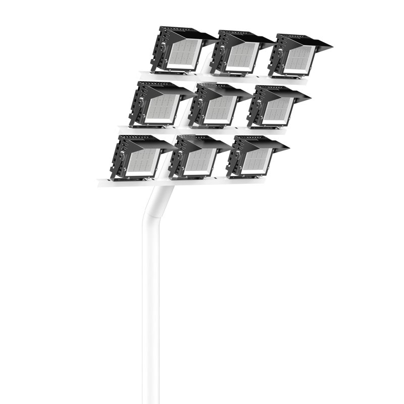 IP65 IP66 Waterproof High Mast LED Flood Light Sport Stadium Field 300w-1200w Aluminum Body Outdoor Lighting AC Power Source