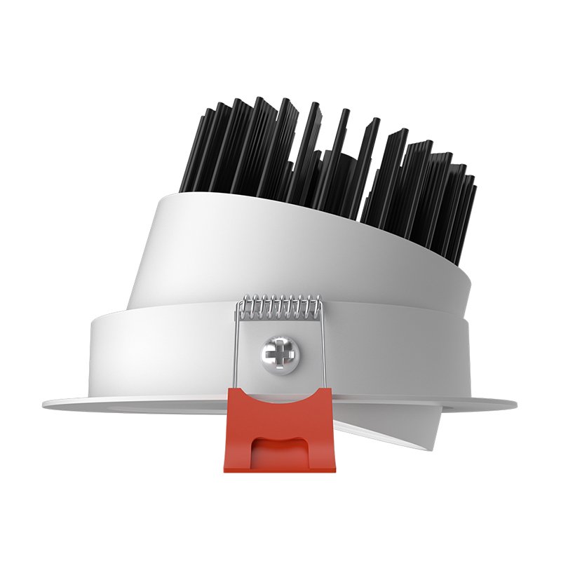 Hotel Ceiling Dim to Warm 4inch 12W Full Spectrum Chips CRI98 120-277V LED Recessed Downlight with Junction Box