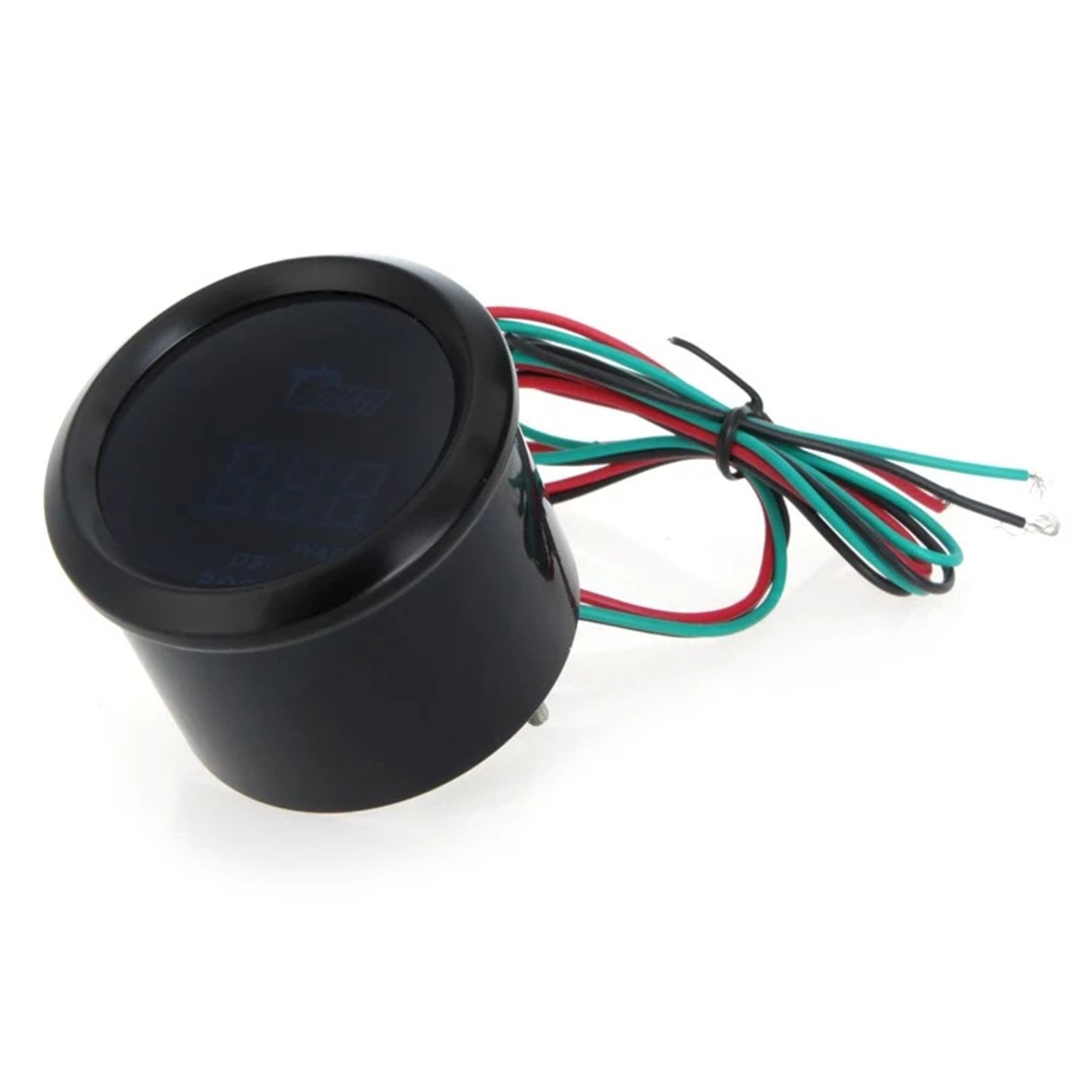2 Inch 52Mm Car Modified Instrument Water Temperature Meter Blue Car Digital Display Instrument Water Temperature Meter