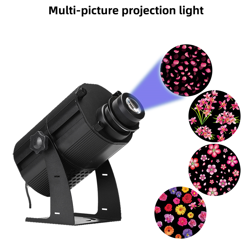 Professional Customizable Outdoor Logo Projector Light Rotating IP65 Waterproof LED Logo Advertising Light