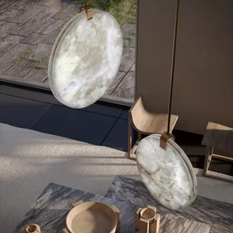 Modern Personality Artistic Innovation Round Chandelier Corridor Stair Chandelier Can Be Customized