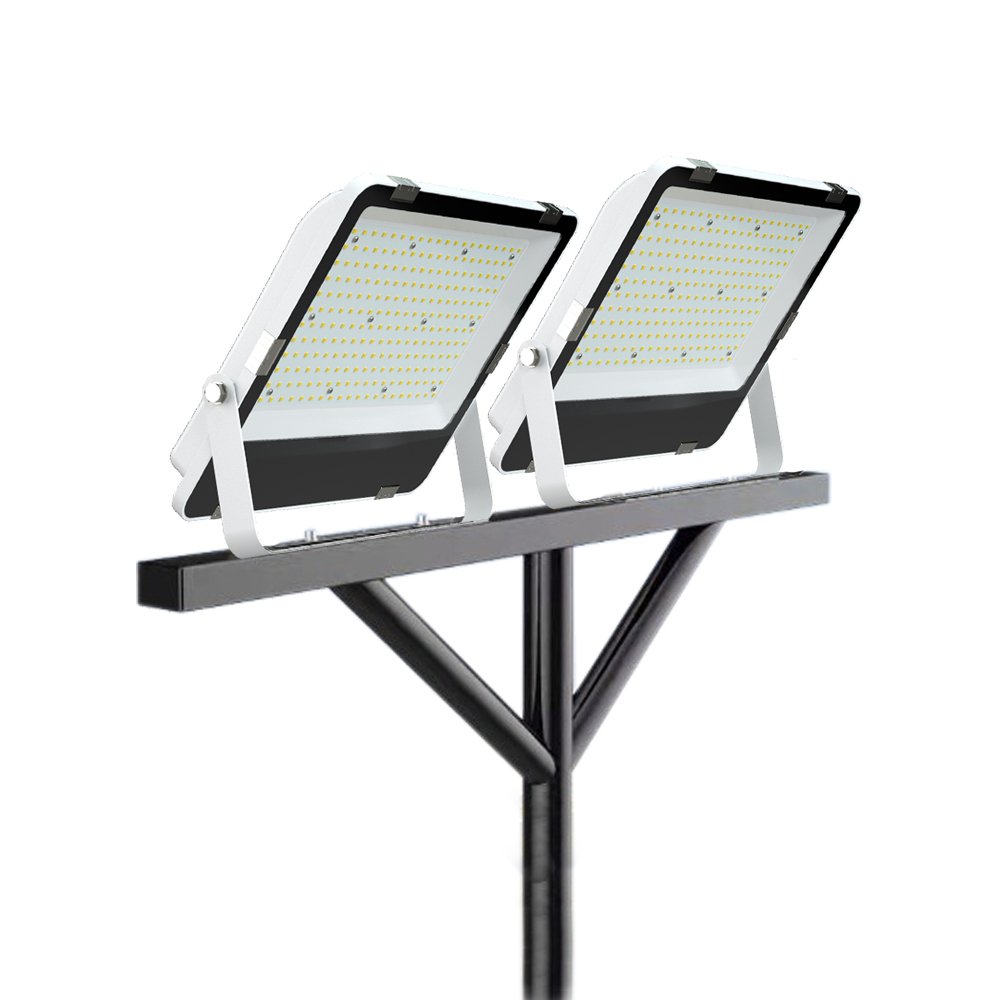 White Black Diecast Aluminum Flood Lights IP66 Outdoor Waterproof 30w 50w 100w 200w 300w Led Floodlight 3000K 4000K 5500K 6500K