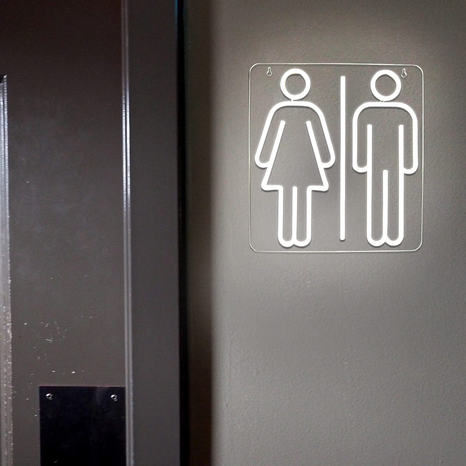 Toilets Neon Signs for Wall Decor Neon Lights for Bedroom Led Business Signs Suitable for Washroom Restroom