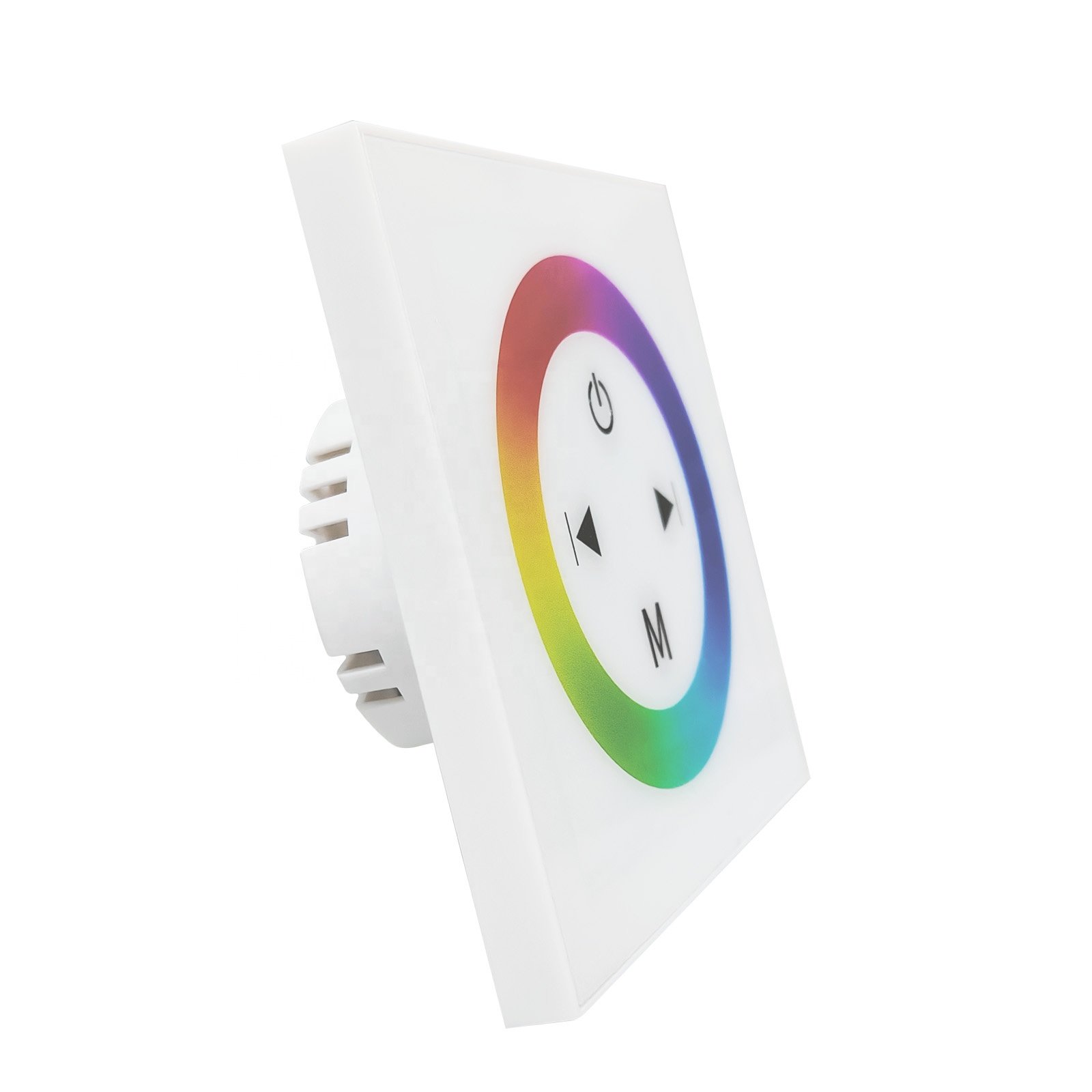 Panel Switch Europe Standard Touch Panel Control Wall Mounted LED RGB Controller for LED Strip Light