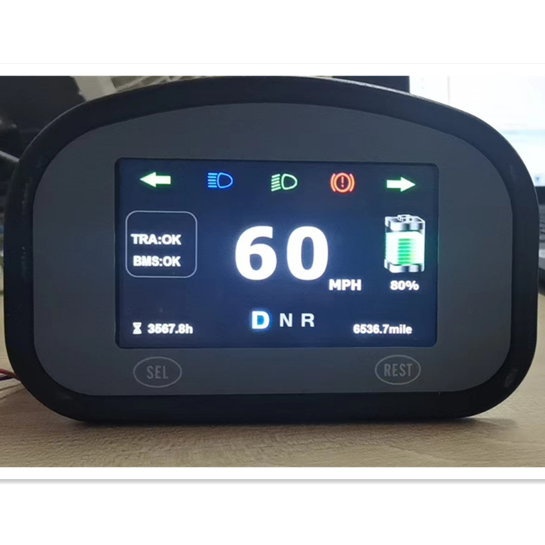 Electric Car Panel Instrument 48v 72v 96v Auto Meter Gauge