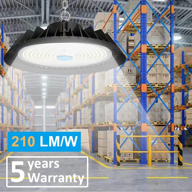Omsen High Quality 5 Years Warranty Ip65 Waterproof Led 200 Watt Ufo Led High Bay Lights for Commercial Industrial Lighting