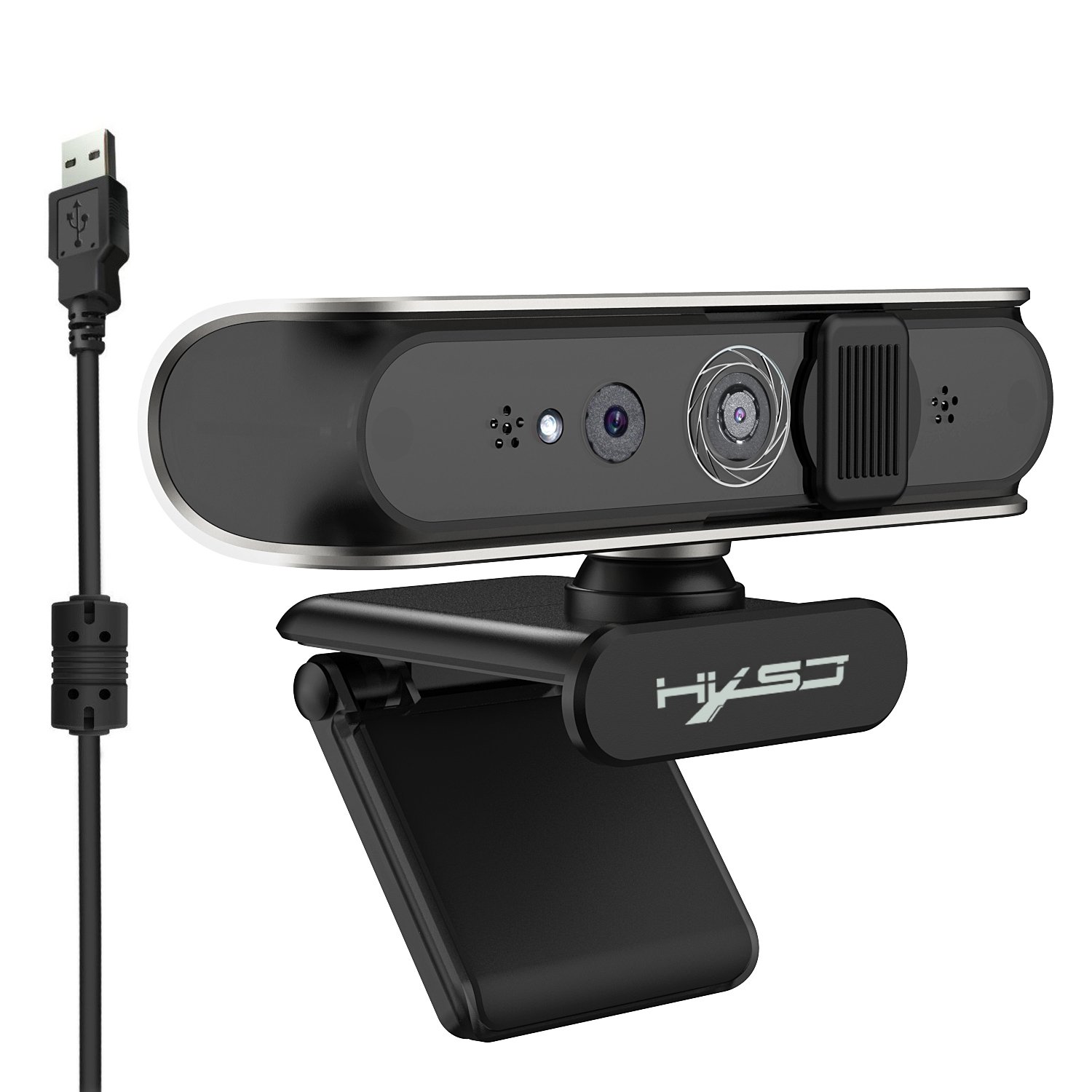 1 Meter Infrared Visible Distance Computer Hd 1080p Auto Focus Face Recognition Camera with Microphone