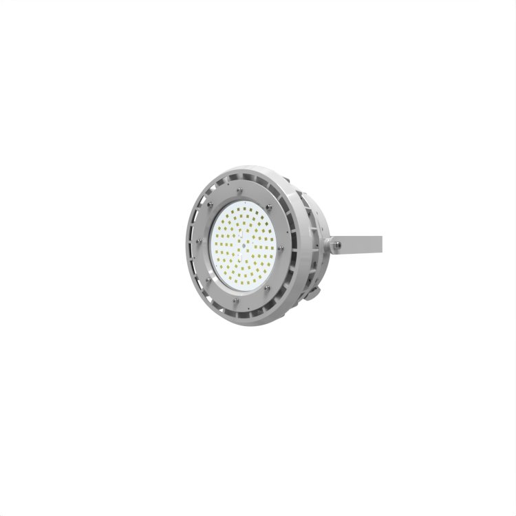ATEX Zone2 IECEx Certified 60W 80W IP66 Round Shape Explosion Proof Light for Explosive Atmosphere Areas