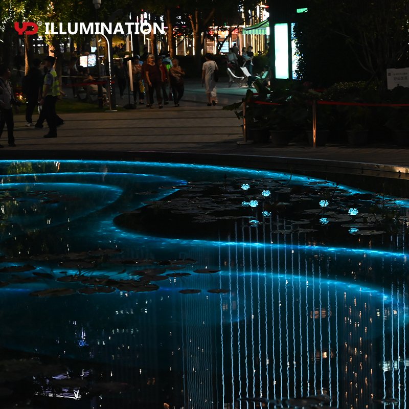 Fixed RGB Programming Underwater Swimming Pool LED Waterproof Strip Lights 35w Per Meter