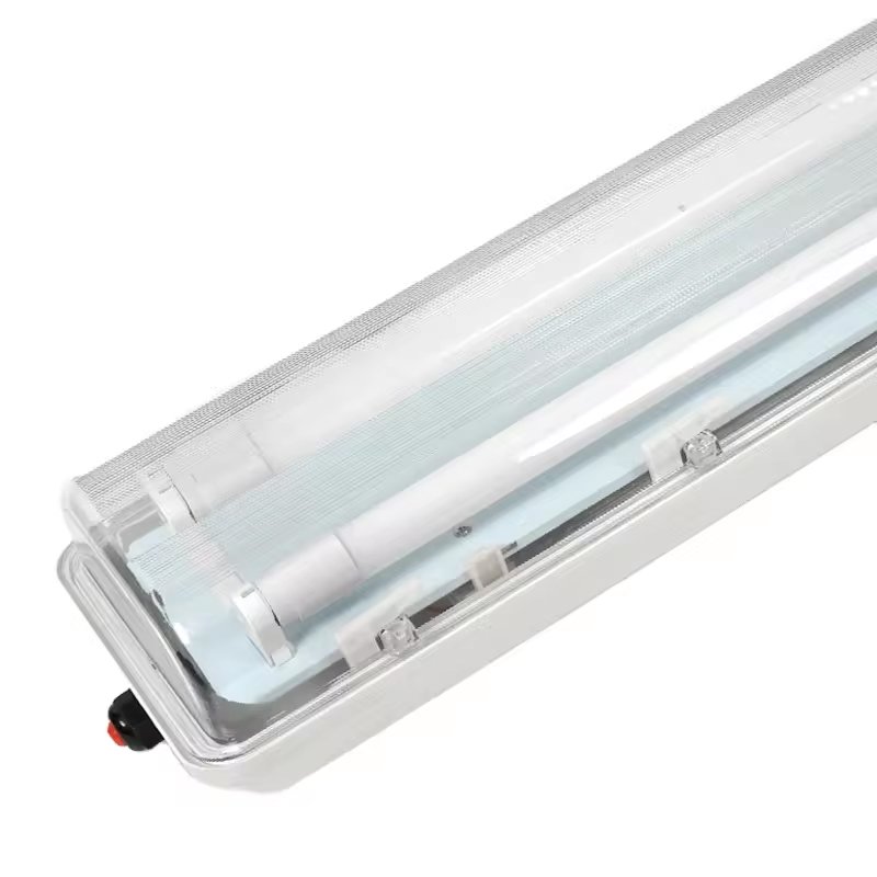 Explosion Proof Fluorescent Lighting Fixture Ip65 Anticorrosion Linear Atex Light