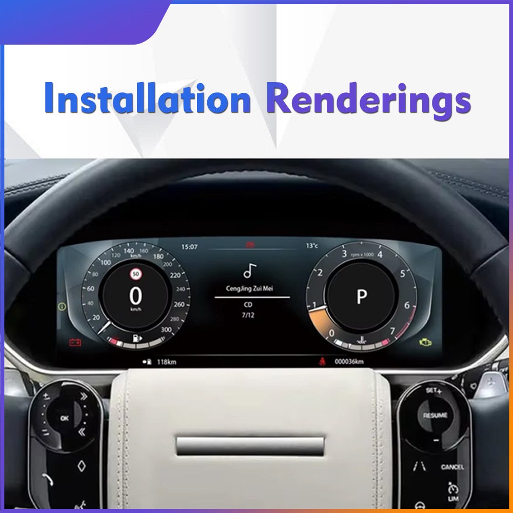 Land Rover Discovery 5 L462 New Condition Dashboard Auto Meter Multifunctional HUD LCD Odometer Speedometer Tachometer Assembly