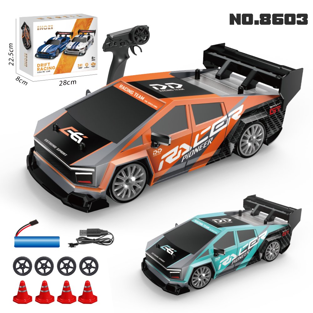 High-Speed Remote Control Racing Car Toy Electric Four-Wheel Drive with High Brushing Motor Children Kids Wholesale Available