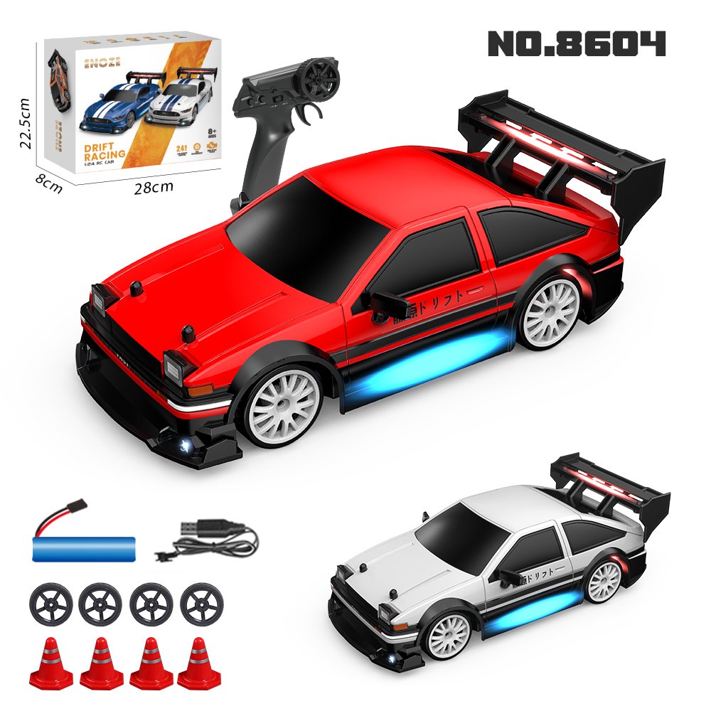 High-Speed Remote Control Racing Car Toy Electric Four-Wheel Drive with High Brushing Motor Children Kids Wholesale Available