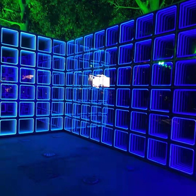Dj Disco Stage Party Infinity Magnetic Led 3d Waterproof Light Dance Floor Lamp LED Matrix Light