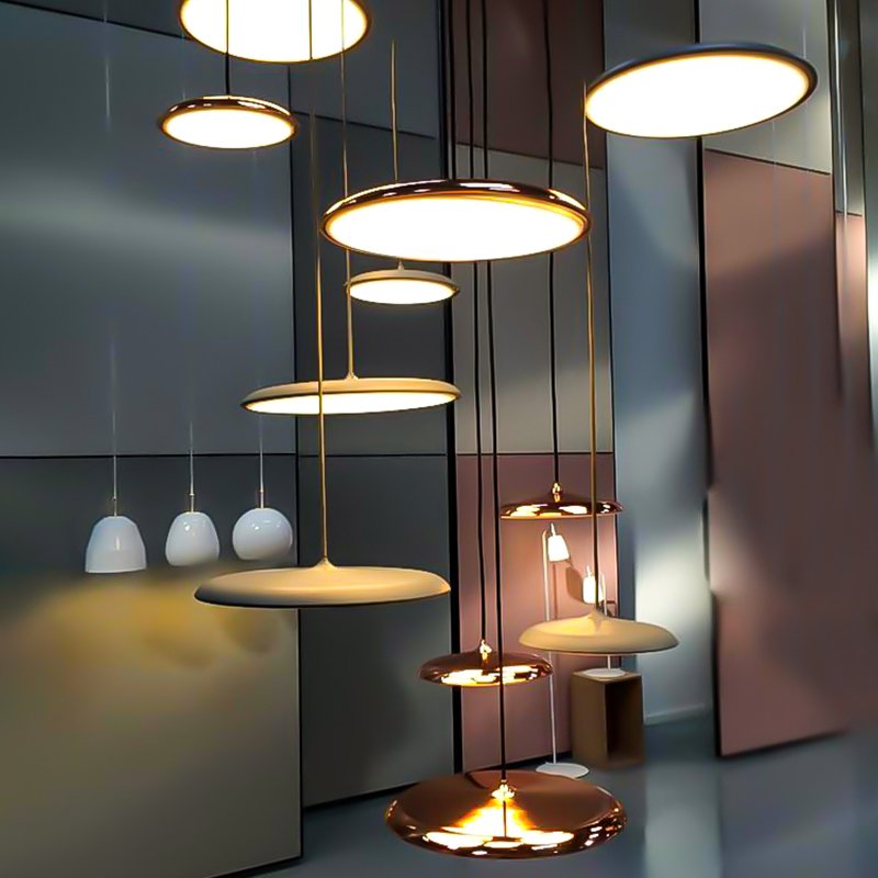 High Quality Modern Chandeliers Lights Modern Nordic Ultra-thin Anti Glare Elegant for Dining Room SMD LED Pendant Light
