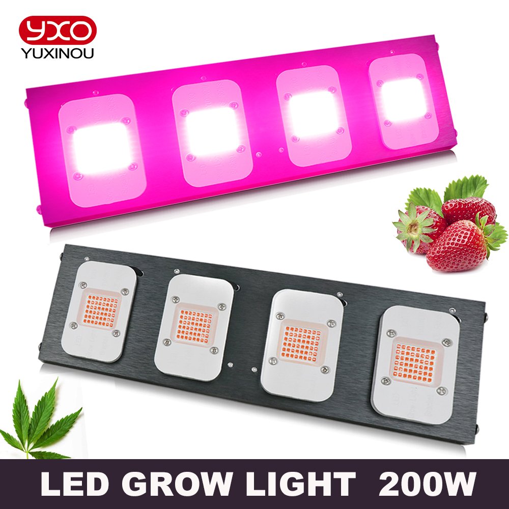 Hot Indoor Hydroponics LM283B+ 660nmt 200w Grow Light 3500k 6000k Full Spectrum LED Grow Light