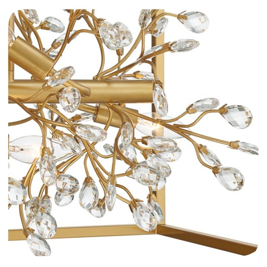Hanging Fixtures Ceiling Lighting Iron Pendant Lights LED Modern Chandeliers Lamps Dining Room Crystal New Designer Luxury 90