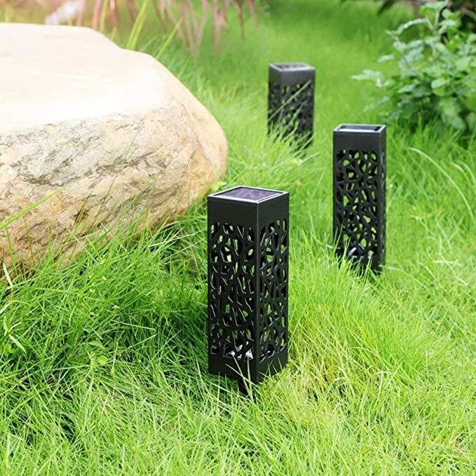Wholesale Solar Powered Lantern Light Metal Solar Garden Light Solar Decor Outdoor Light Warm White for Backyard Path Landscape