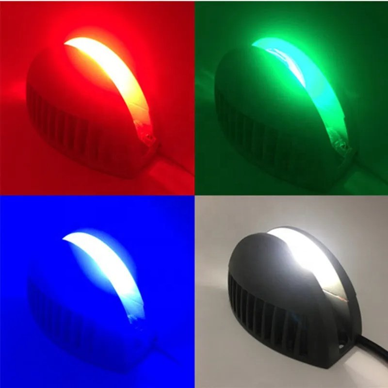 12W RGBW Window Sill Light Colorful Outdoor Waterproof Wall Lamps Corridor 360 Degree Ray Door Frame Led Spot Light