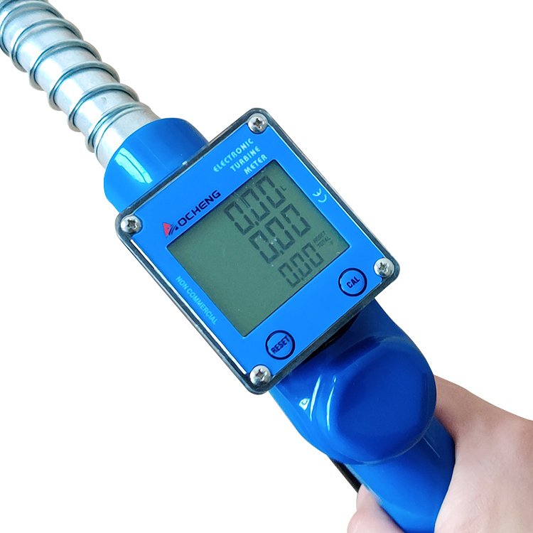 2022 Brand New Design Auto Shut-Off Preset Diesel Gasoline Fuel Dispensing Nozzle With Digital Flow Meter