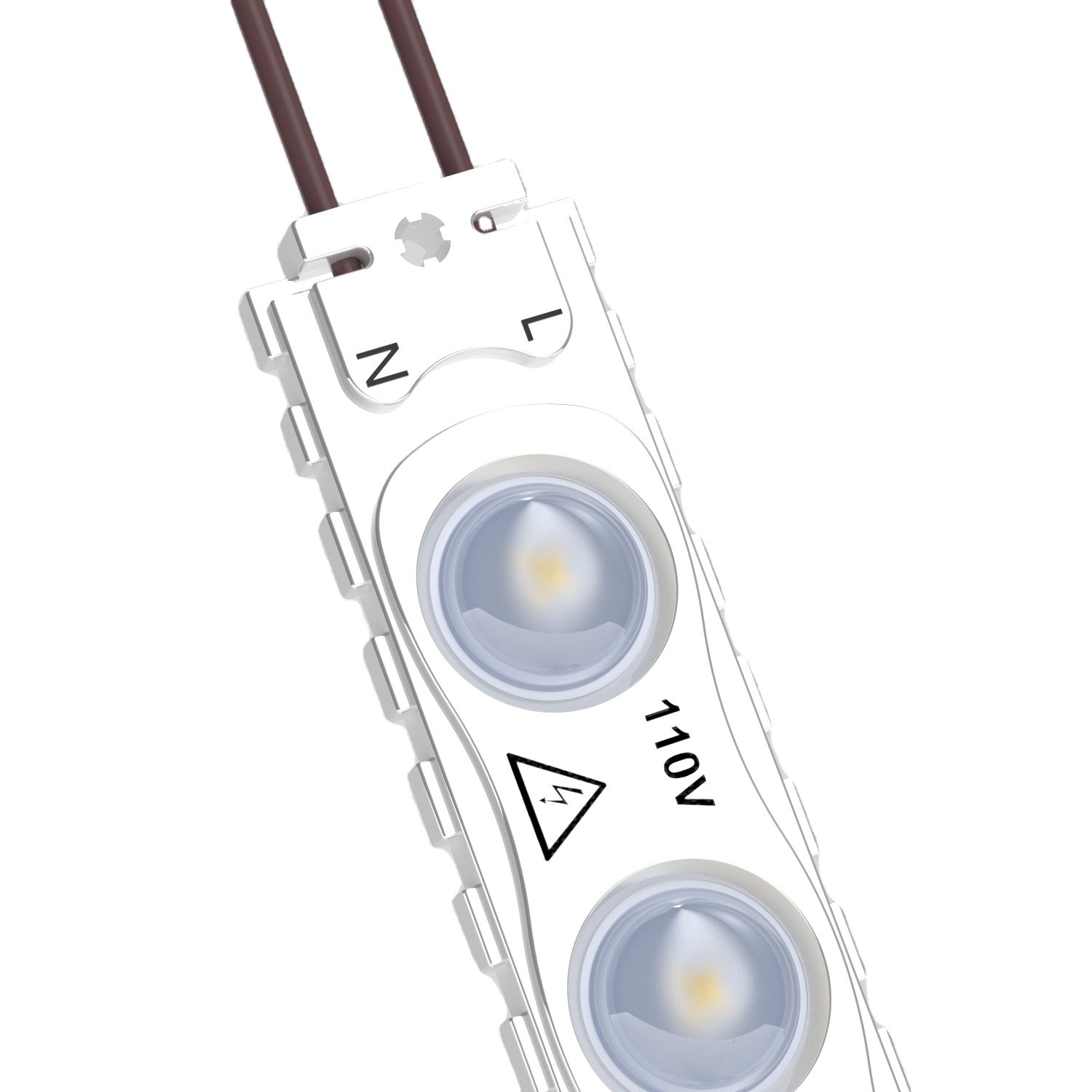 AC 110V/220V UL Listed LED Modules High Bright Light 3W 3 Leds 2835 Injection LED Module for Advertising Sign Box