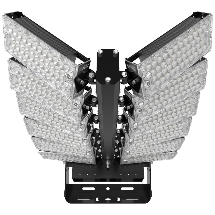 High Mast 800W 400W 1200W 220V Ip68 Ip65 4000K White Tunable Tower Crane Outside Sport Led Floodlight Flood Lights for Stadium